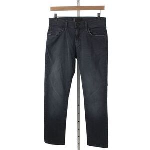 J Brand Mens Straight Jeans Dark Blue Button Closure 92% Cotton Size 28